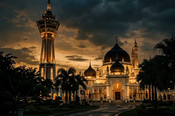 B2B massage in Alor Setar, Kedah — a candlelit spa setting