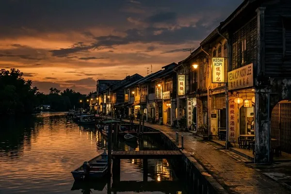 B2B massage in Batu Pahat, Johor — a candlelit spa setting