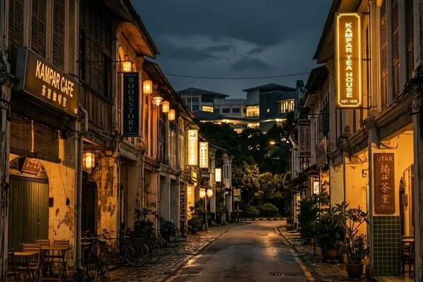 B2B massage in Kampar, Perak — a candlelit spa setting