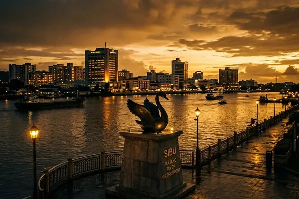 B2B massage in Sibu, Sarawak — a candlelit spa setting