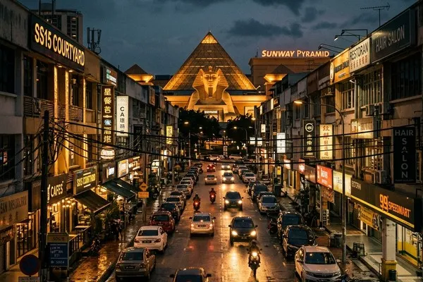 B2B massage in Subang Jaya, Selangor — a candlelit spa setting
